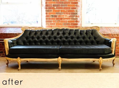 A new sofa is expensive! It can be hard to justify a new sofa purchase, especially if your old one is still comfortable and functional. Instead of buying a new one try one of these