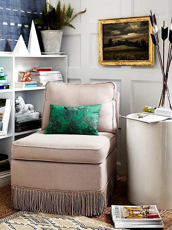 A new sofa is expensive! It can be hard to justify a new sofa purchase, especially if your old one is still comfortable and functional. Instead of buying a new one try one of these