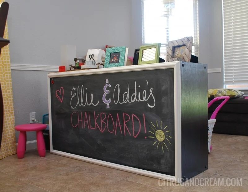 room divider chalkboard cubicle storage shelf