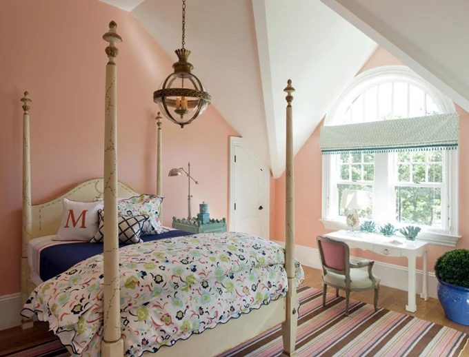 House of Turquoise attic bedroom