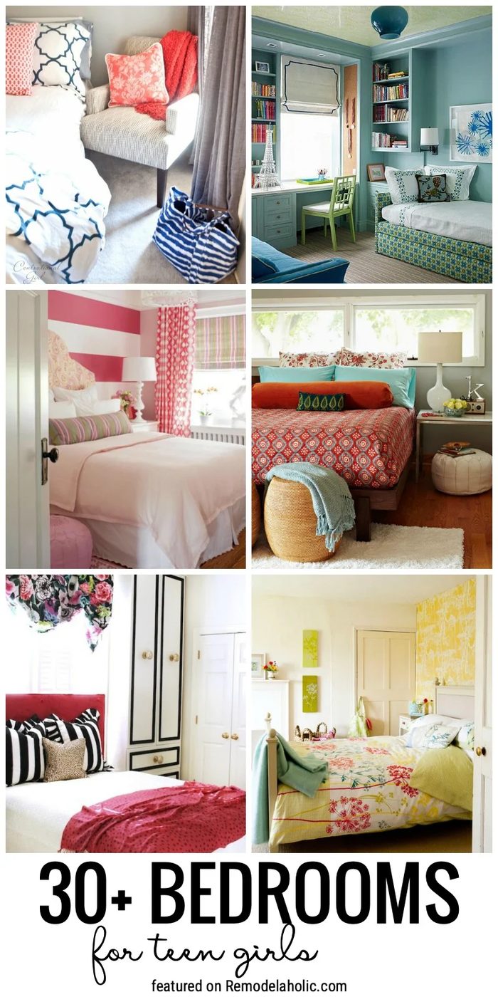 Create A striking Bedroom Space That Fits Her Personality With These 30+ Bedrooms For Teen Girls. Great options In A Lot Of Different Styles Featured On Bekob.com