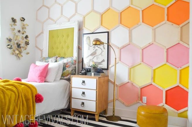 Vintage Revivals honeycomb wall