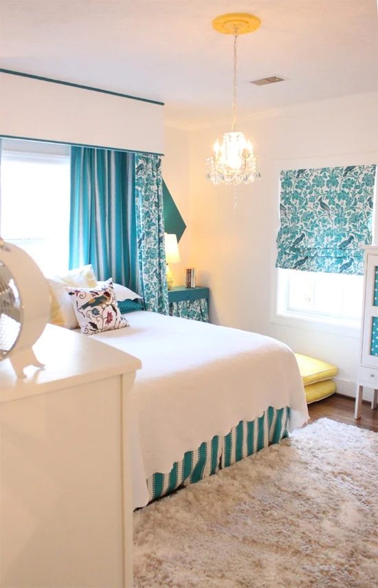 House of Turquoise turquoise bedroom
