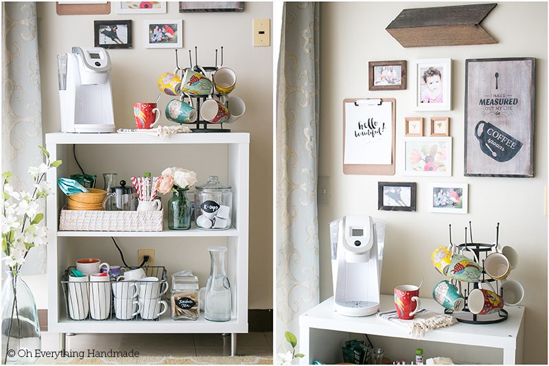 Coffee Bar via OhEverythingHandmade 1