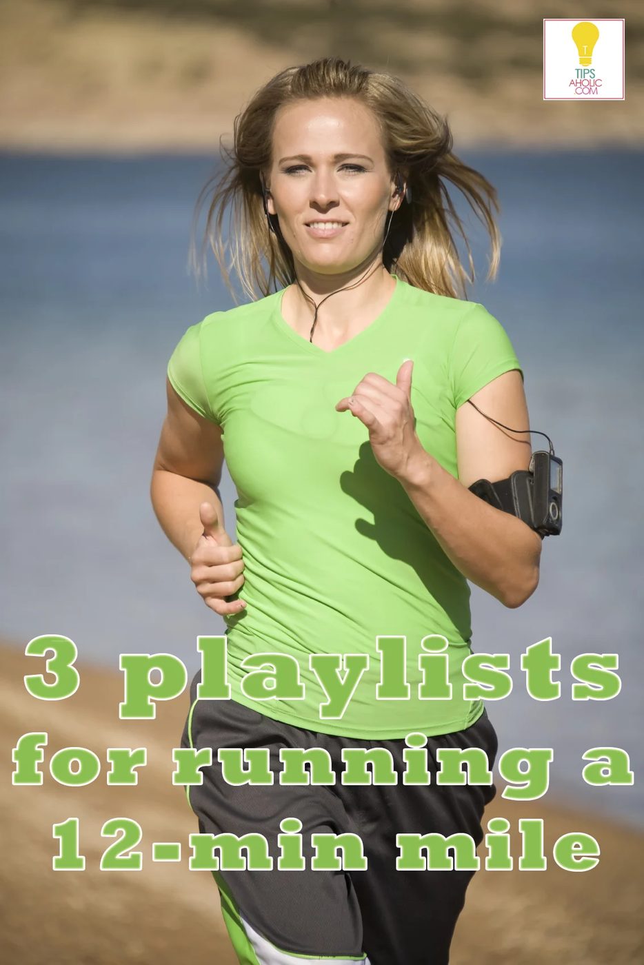 3 Playlists for Running a 12-minute Mile - Tipsaholic.com #running #workout