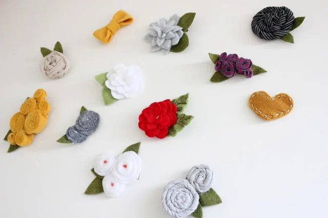If you're tired of the same boring, store-bought stuff, try making your own Handmade hair accessories! Here're 30 of the best headbands, clips, bobbies and more. 30 Adorable Handma