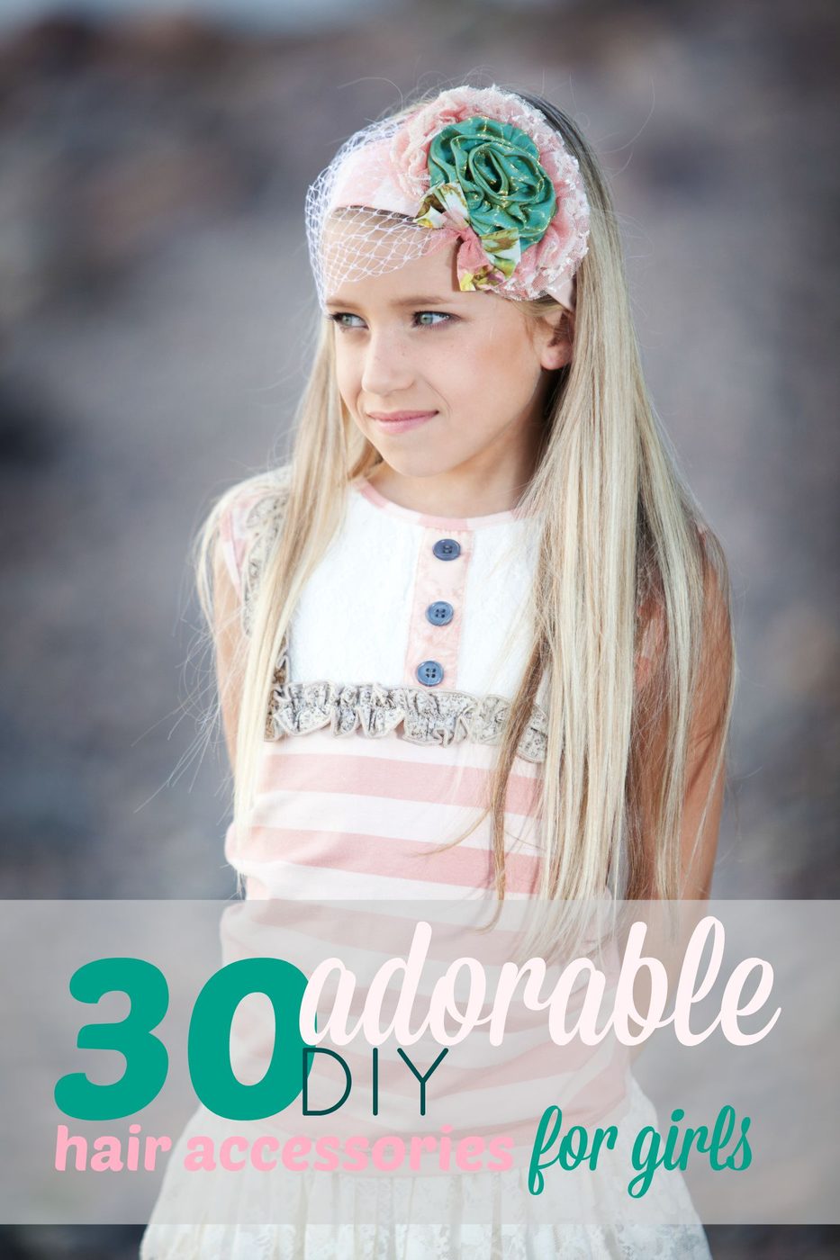 If you're tired of the same boring, store-bought stuff, try making your own Handmade hair accessories! Here're 30 of the best headbands, clips, bobbies and more. 30 Adorable Handma