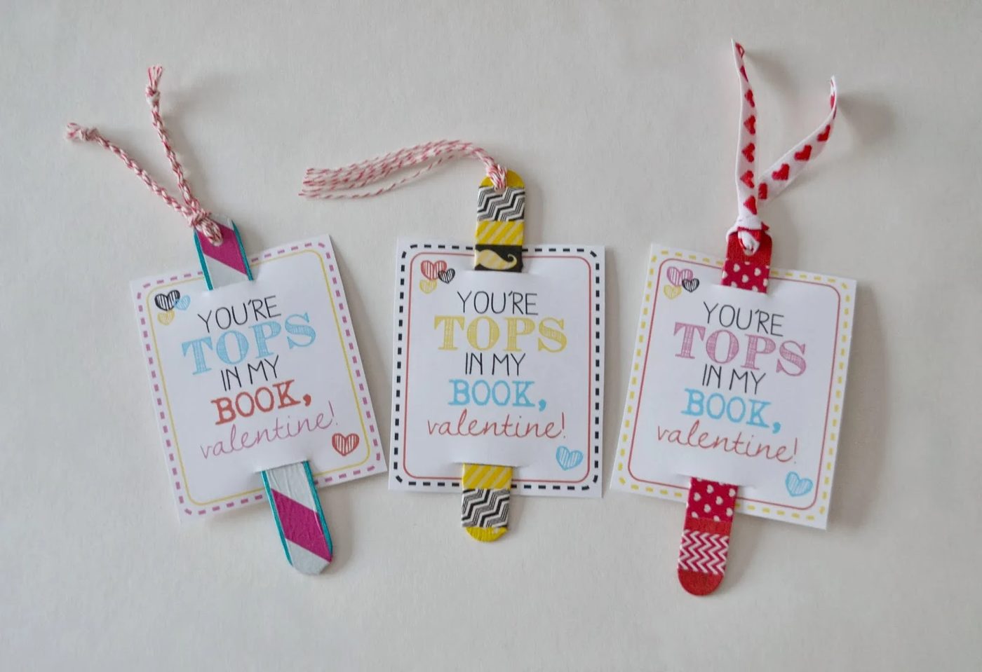 Sometimes there can be too much candy on Valentine's Day. Avoid too much sugar by gifting one of these 30 Clever Food-Free Valentines for Kids - tipsaholic, #valentines, #valentine