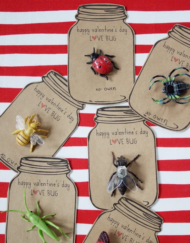 Sometimes there can be too much candy on Valentine's Day. Avoid too much sugar by gifting one of these 30 Clever Food-Free Valentines for Kids - tipsaholic, #valentines, #valentine