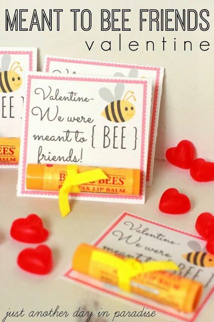 Sometimes there can be too much candy on Valentine's Day. Avoid too much sugar by gifting one of these 30 Clever Food-Free Valentines for Kids - tipsaholic, #valentines, #valentine