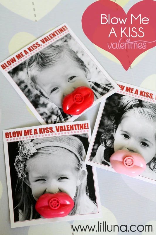 Sometimes there can be too much candy on Valentine's Day. Avoid too much sugar by gifting one of these 30 Clever Food-Free Valentines for Kids - tipsaholic, #valentines, #valentine