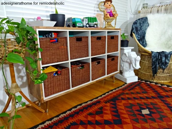 Traditional Kids Storage With A Twist