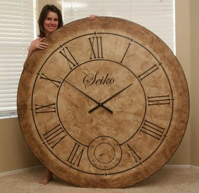30″ CLOCK GIVEAWAY!!