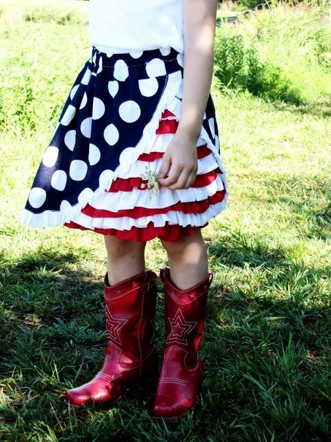 30 Cute Kids’ Clothes Handmade’s for July 4th