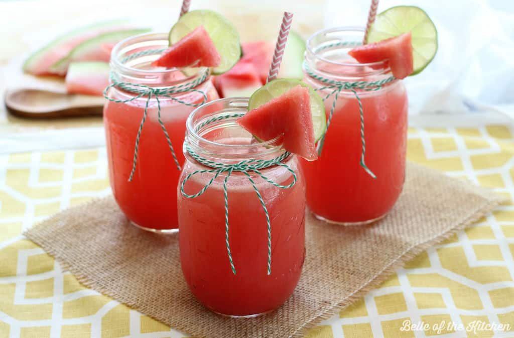 Watermelon Lemonade Recipe Belle Of The Kitchen, Summer Watermelon Recipes Bekob