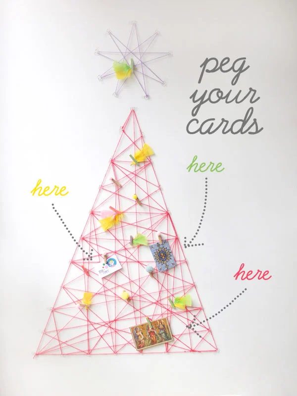 Peg Your Cards Here