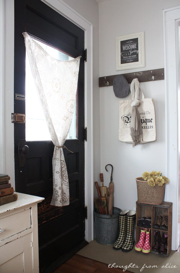 Small Entryway Rustic Farmhouse