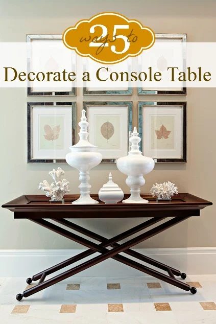 Console Table Pin