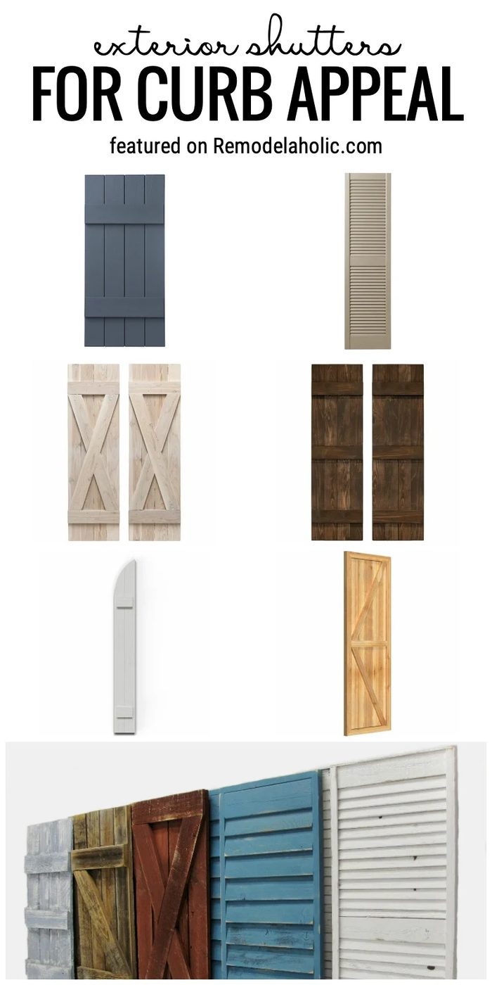 Exterior Shutters For Curb Appeal Featured On Bekob.com