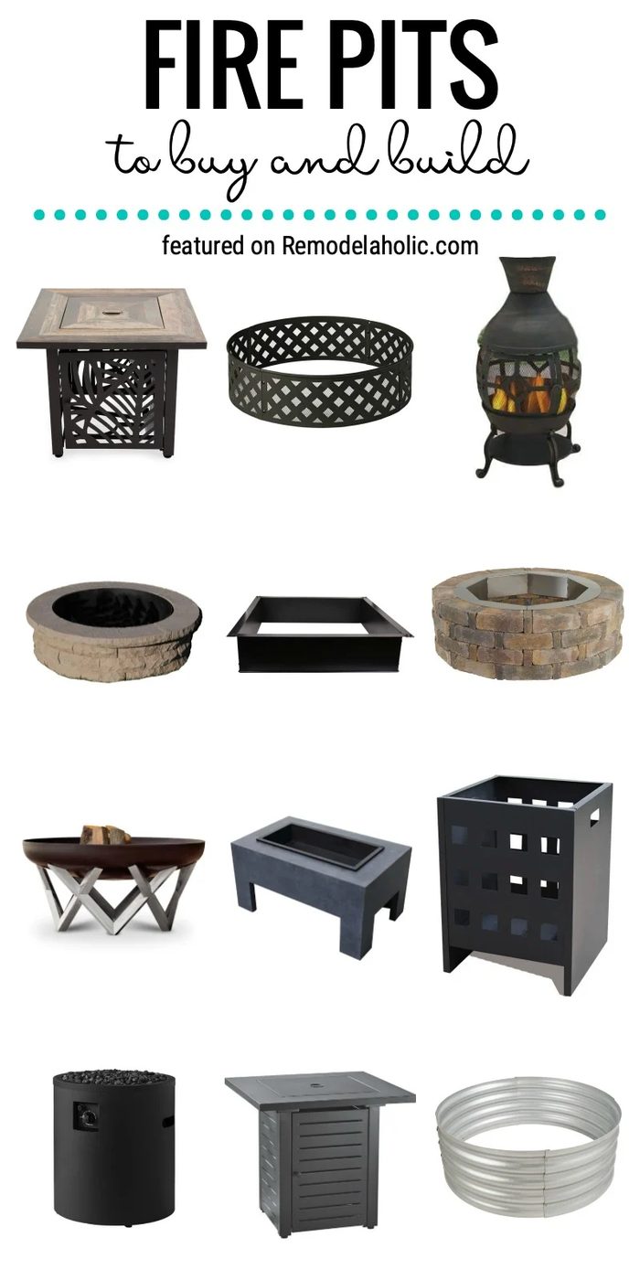 Fire Pits To Buy And Build And How To Style Them On Your Patio Featured On Bekob.com