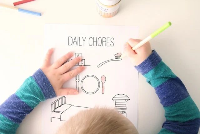 30 Kid-Approved Handmade Chore Charts