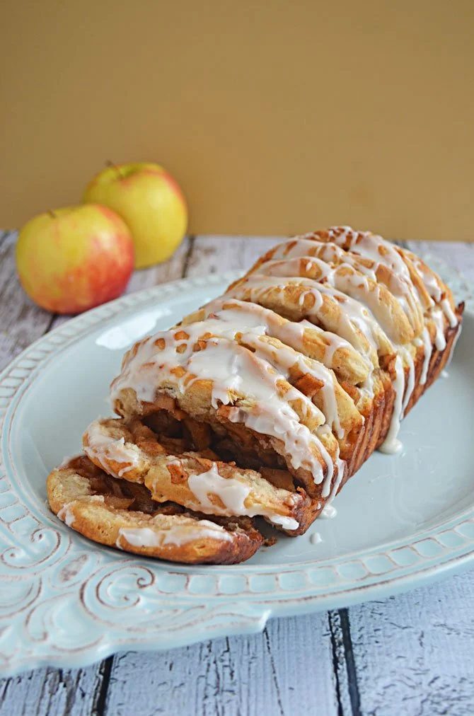apple fritter pull apart bread recipe