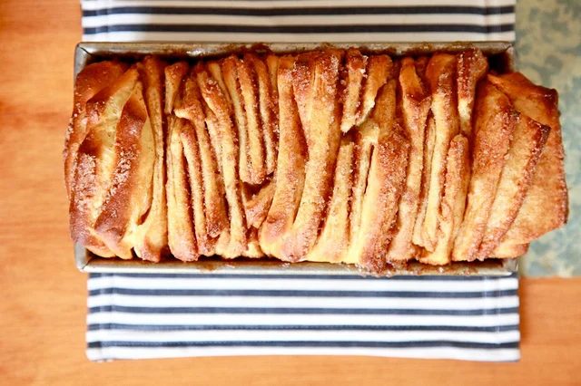 cinnamon sugar pull apart bread