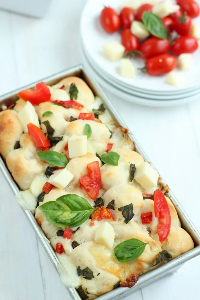 pull apart caprese bread recipe
