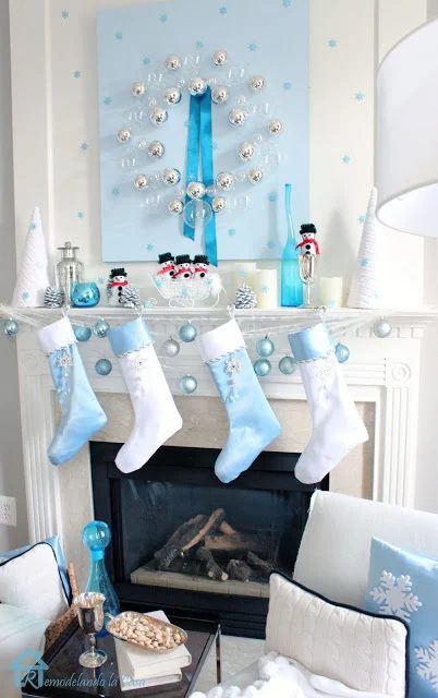 Get Ready To Decorate Your Fireplace Mantel For Christmas So May Fun And Unique options In This List Of 30 well fitted Holiday Mantels Featured On Bekob Com