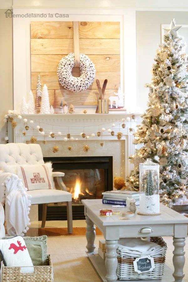 Get Ready To Decorate Your Fireplace Mantel For Christmas So May Fun And Unique options In This List Of 30 well fitted Holiday Mantels Featured On Bekob ComGet Ready To Decorate Y