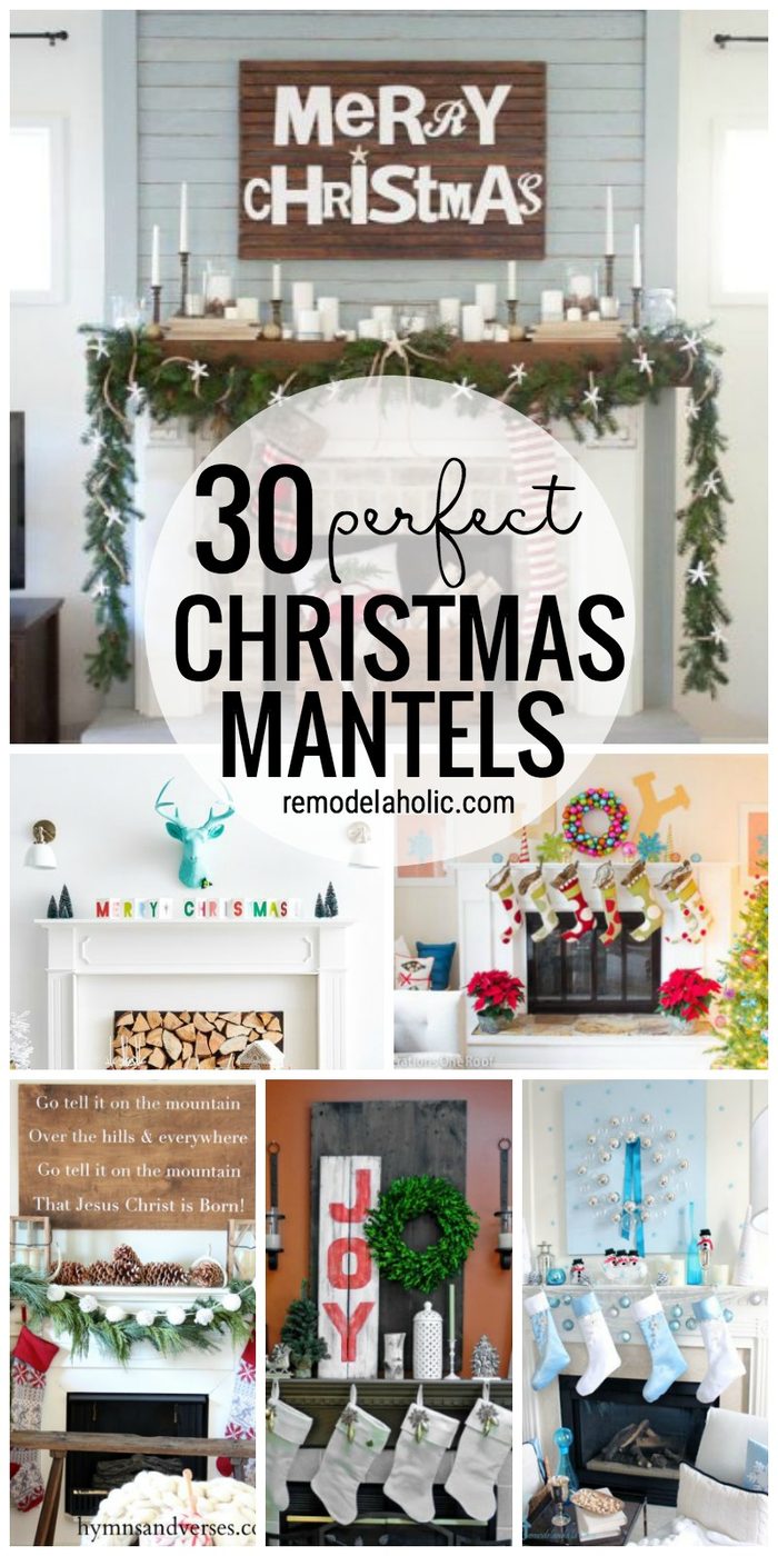 Get Ready To Decorate Your Fireplace Mantel For Christmas So May Fun And Unique options In This List Of 30 well fitted Holiday Mantels Featured On Bekob.com