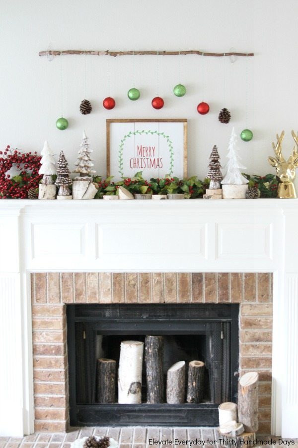 Get Ready To Decorate Your Fireplace Mantel For Christmas So May Fun And Unique options In This List Of 30 well fitted Holiday Mantels Featured On Bekob ComGet Ready To Decorate Y