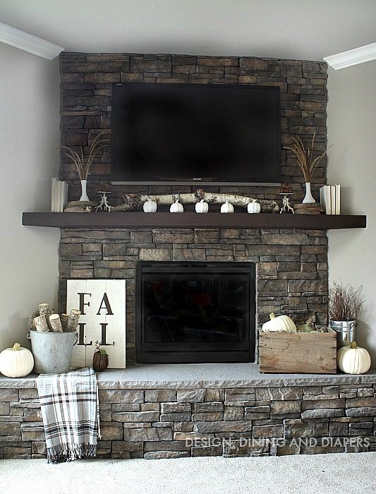 NEUTRAL FALL MANTEL BY DESIGNDININGANDDIAPERS.COM 4