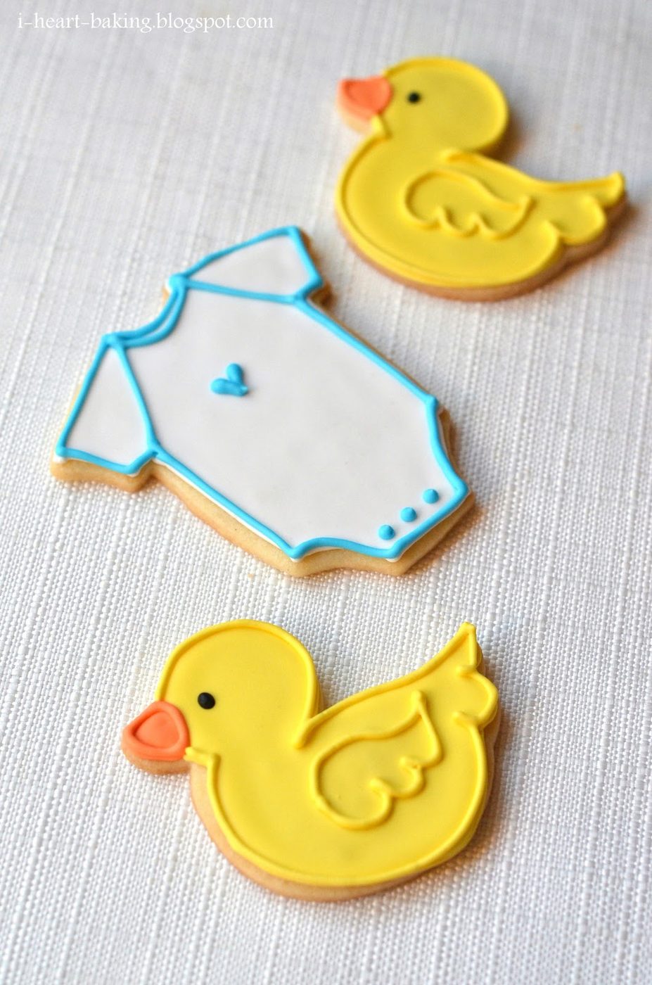 Girl Baby Shower options I Heart Baking