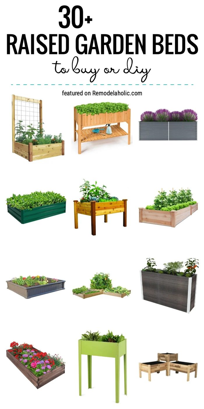 30+ Raised Garden Beds To Buy Or Handmade Featured On Bekob.com