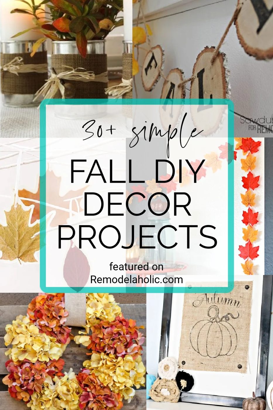 30 direct Fall Handmade Decor Projects Featured On Bekob.com