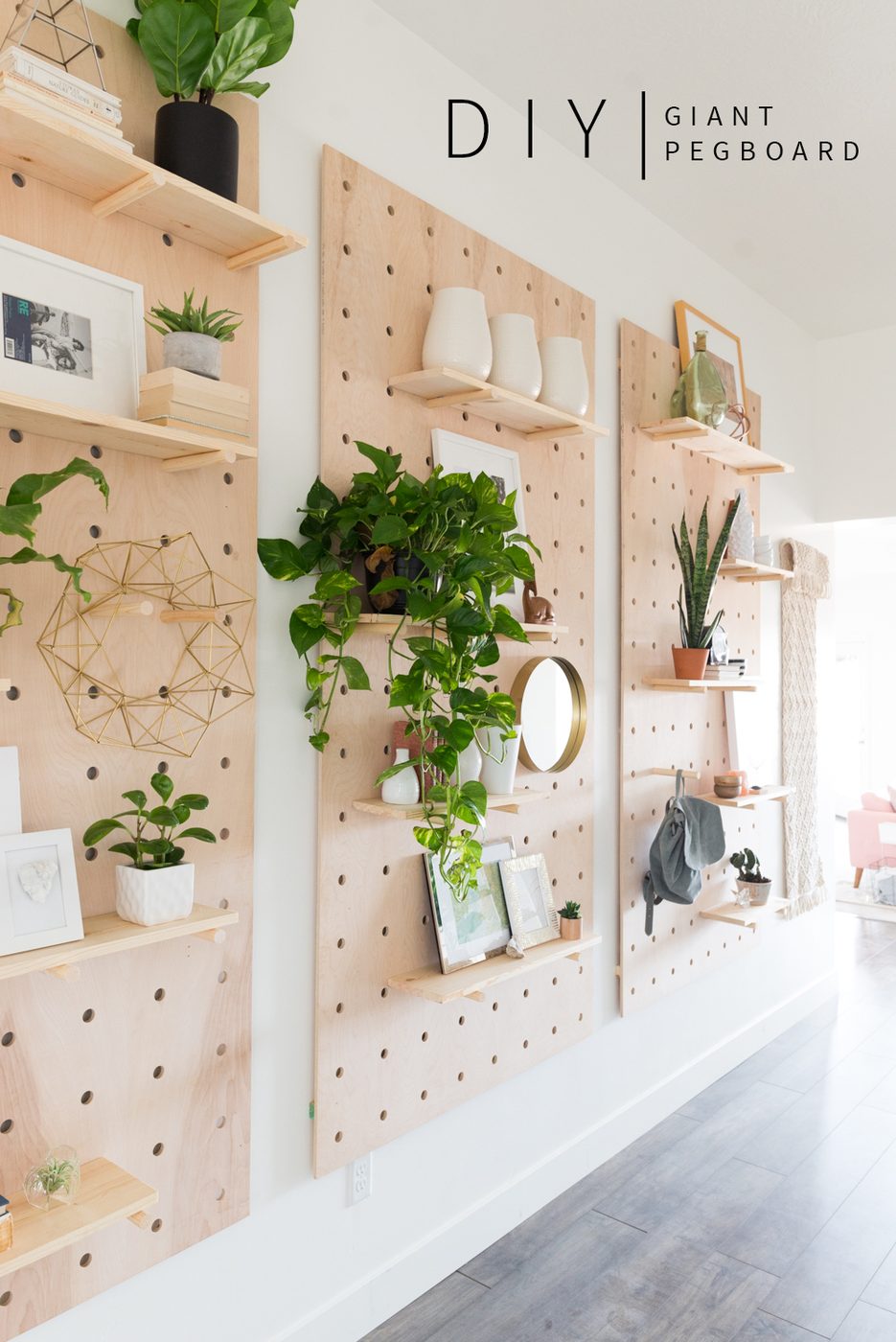 Handmade Giant Pegboard walkthrough