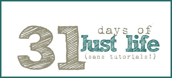 31 days of…