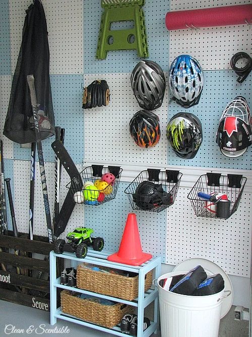 Pegboards can be used in every room in your house! Here are 32 pegboard options to show you just how versatile the humble pegboard can be. 32 Pegboard options For Every Room in You