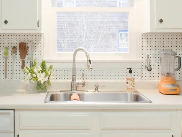 Pegboards can be used in every room in your house! Here are 32 pegboard options to show you just how versatile the humble pegboard can be. 32 Pegboard options For Every Room in You