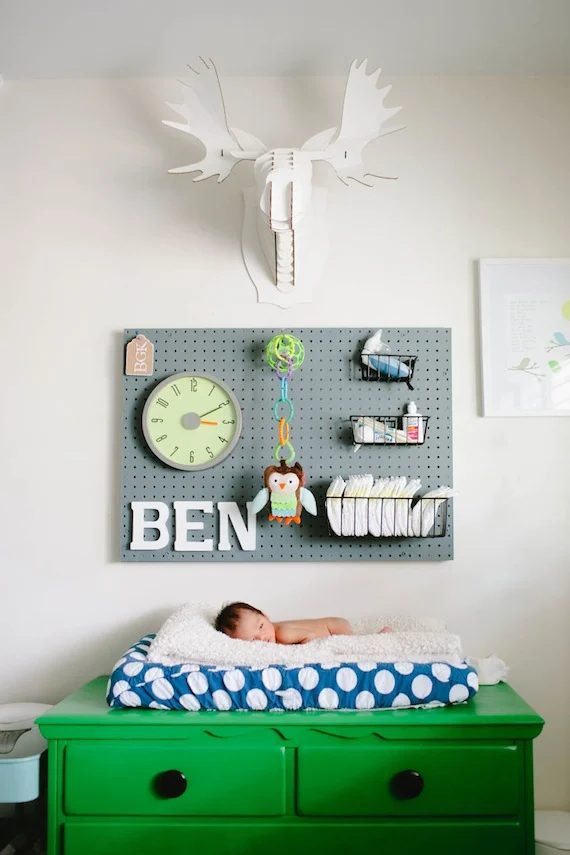 Pegboards can be used in every room in your house! Here are 32 pegboard options to show you just how versatile the humble pegboard can be. 32 Pegboard options For Every Room in You