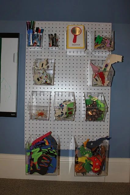 Pegboards can be used in every room in your house! Here are 32 pegboard options to show you just how versatile the humble pegboard can be. 32 Pegboard options For Every Room in You