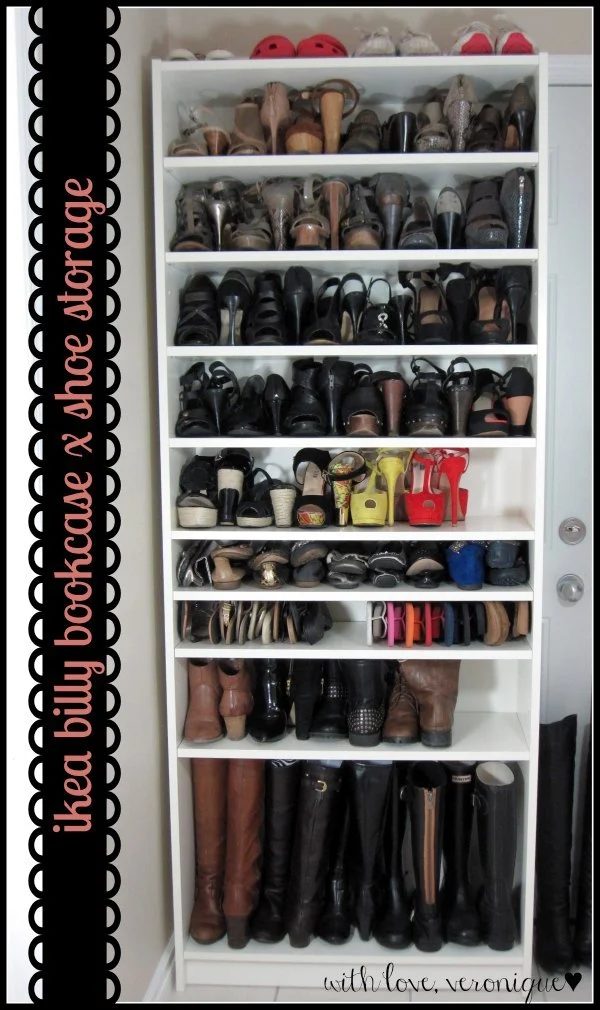 Shoe Storage Bookshelf