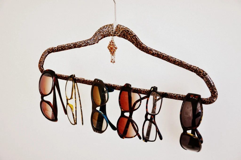 Hanging Sunglasses Glasses Organized For Fall