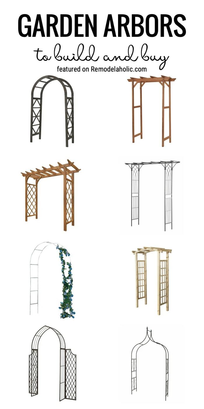 Add A Fun Area To Your Backyard With A Garden Arbor. Garden Arbors To Build And Buy Featured On Bekob.com