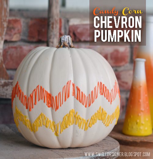 35 No-Carve Pumpkin Decorating Inspirations - Tipsaholic, #Halloween, #halloweenDIY, #pumpkin, #nocarvepumpkins