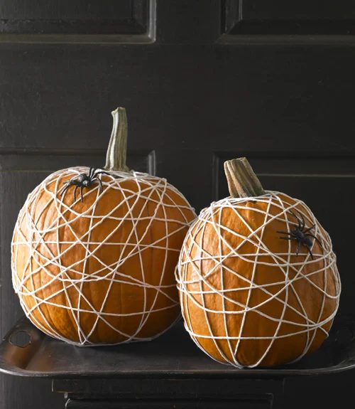 35 No-Carve Pumpkin Decorating Inspirations - Tipsaholic, #Halloween, #halloweenDIY, #pumpkin, #nocarvepumpkins