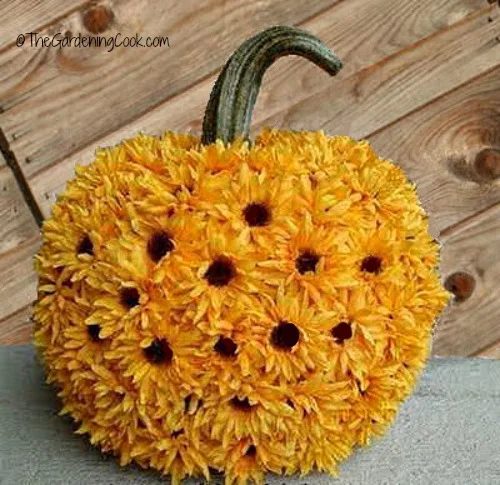 35 No-Carve Pumpkin Decorating Inspirations - Tipsaholic, #Halloween, #halloweenDIY, #pumpkin, #nocarvepumpkins
