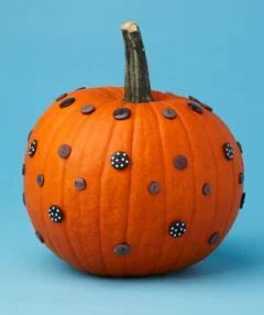 35 No-Carve Pumpkin Decorating Inspirations - Tipsaholic, #Halloween, #halloweenDIY, #pumpkin, #nocarvepumpkins