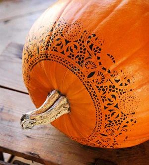 35 No-Carve Pumpkin Decorating Inspirations - Tipsaholic, #Halloween, #halloweenDIY, #pumpkin, #nocarvepumpkins